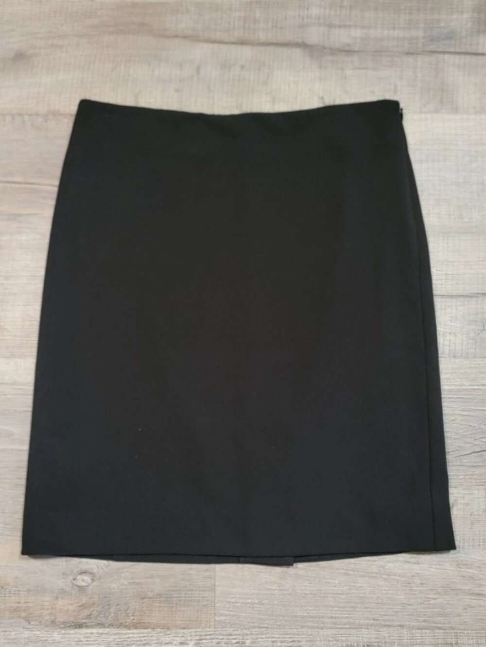 MM LaFleur Black Professional Knee Length Skirt Womens Size 8 Career Work Office